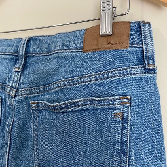 Madewell ‘Mid Rise Perfect Vintage Jean’ Distressed Straight Leg Jeans - Picture 6 of 10